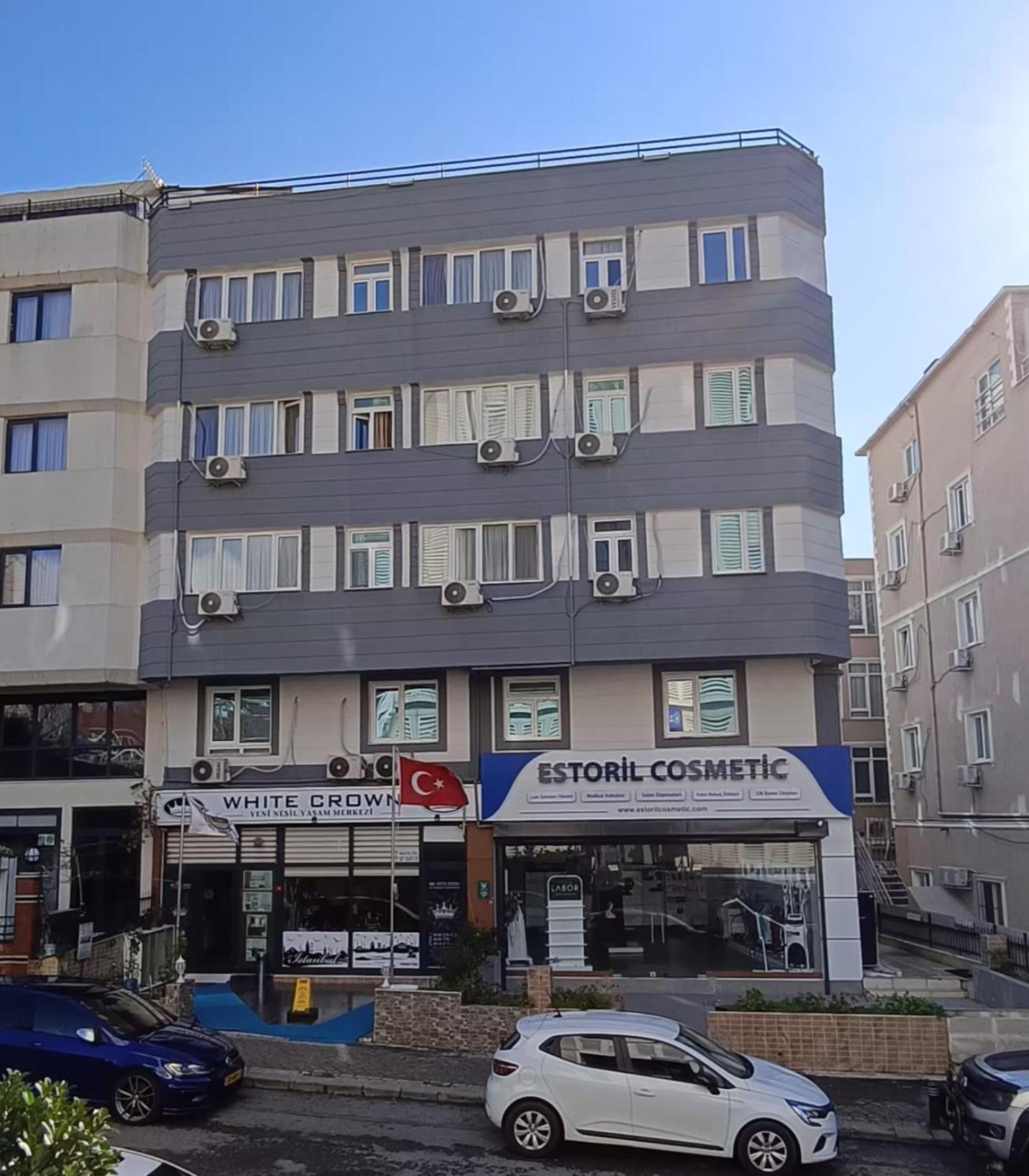 White Crown Apartman Ve Yasam Merkezi อิสตันบูล ภายนอก รูปภาพ